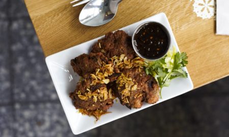Spicy fried minced pork patties Spicy fried minced pork patties