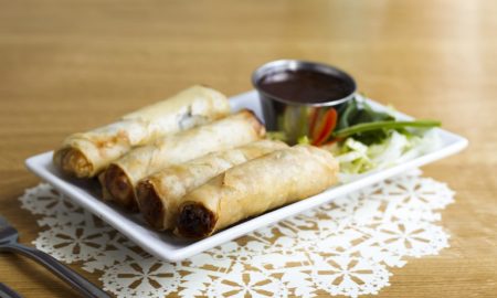 Larb spring rolls Larb spring rolls