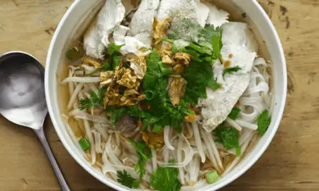 Thai chicken noodle soup Thai chicken noodle soup