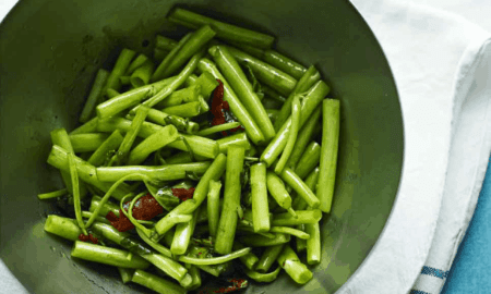 Stir-fried morning glory Stir-fried morning glory