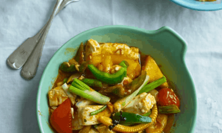 Thai sweet and sour tofu Thai sweet and sour tofu