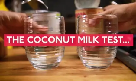 Let’s talk about coconut milk Let’s talk about coconut milk
