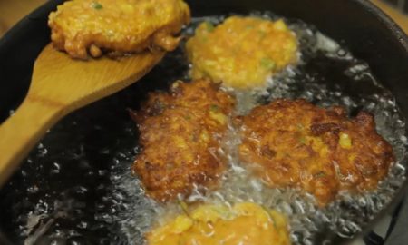 Sweet corn patties Sweet corn patties