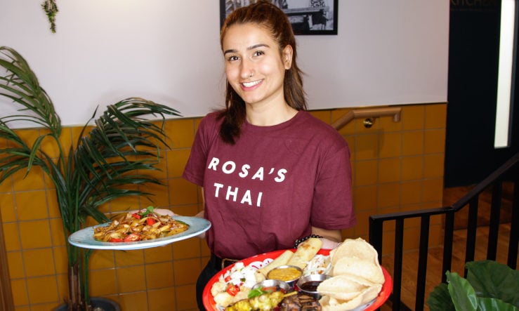Rosa's Thai floor team member of staff