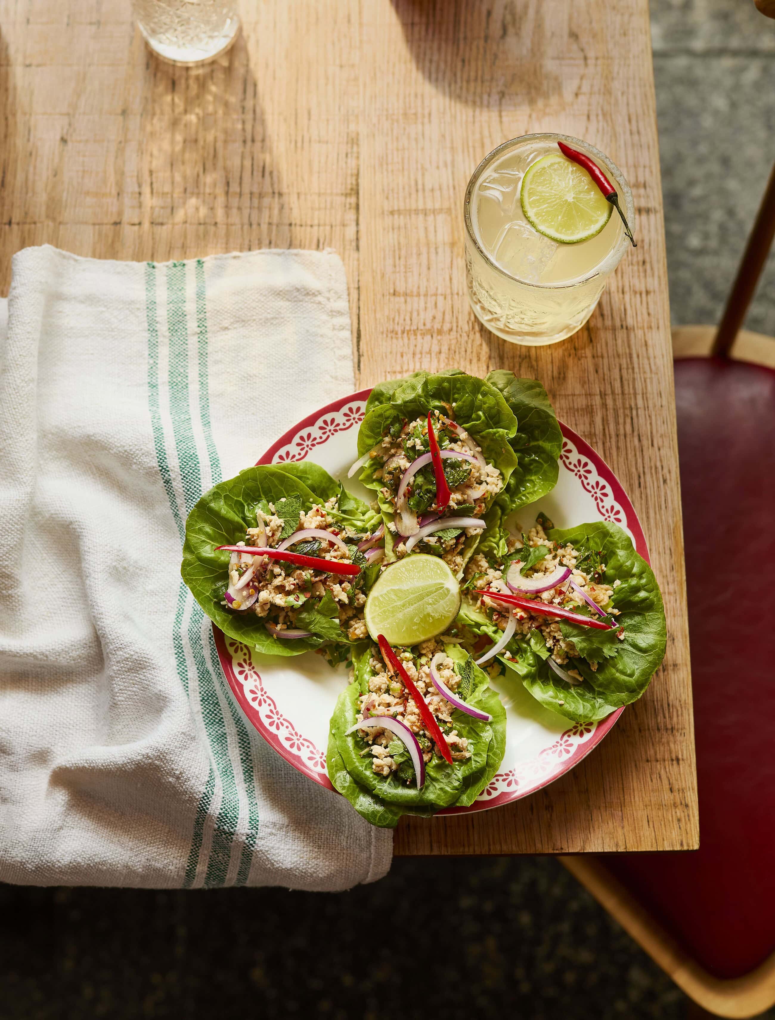 Minced Chicken Larb Salad | Authentic Thai Recipe - Rosa's Thai