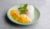 mango and sticky rice on green plate